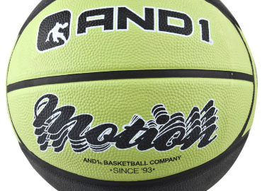 Баскетбольный мяч AND1 Motion black/green