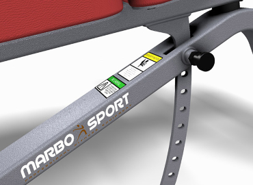 Marbo Sport MP-L205 Скамья для пресса регулируемая